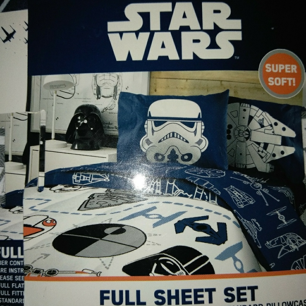 Star wars sheet set